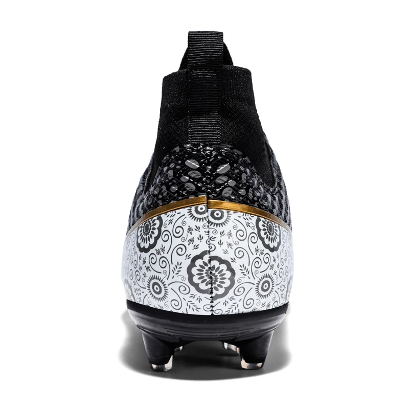 Men Soccer Shoes Plus Size 46 Society TF/FG Cleats Non-slip Futsal Sports Soccer Free Shipping Football Field Boots for Boys