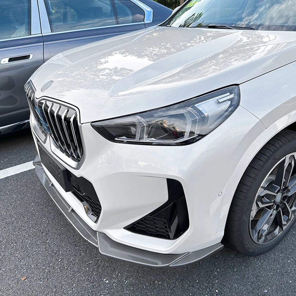 Для BMW X1 U11 M спортивный передний бампер разветвитель для губ спойлер диффузор