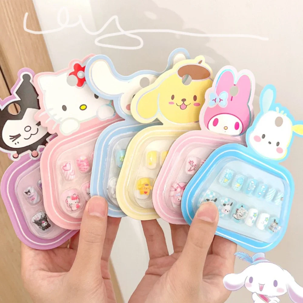 Милые милые школьные украшения Kuromi Hello Kitty со съемными гвоздями подарок для