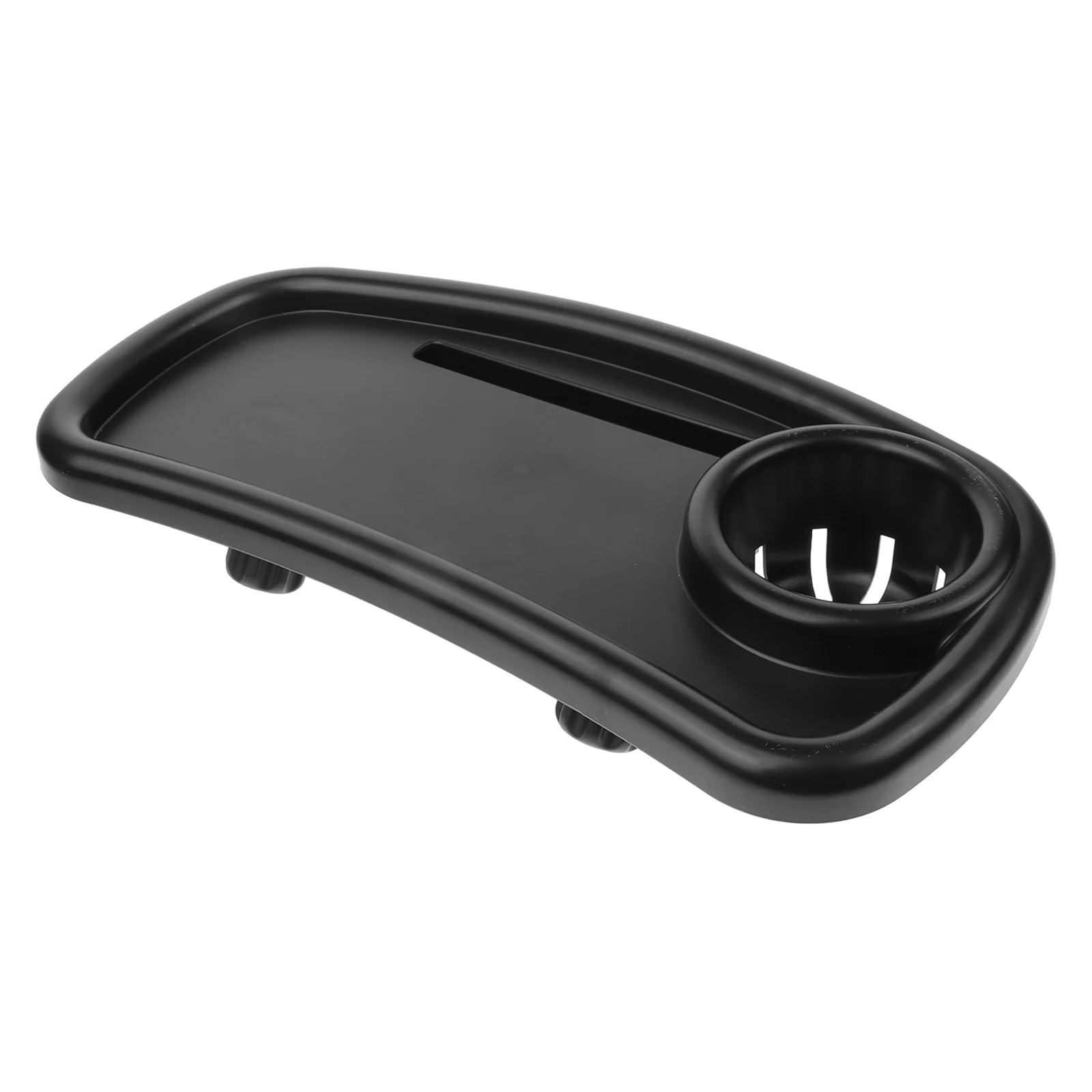 Поднос для обеденной тарелки коляски с подстаканником съемная пластиковая