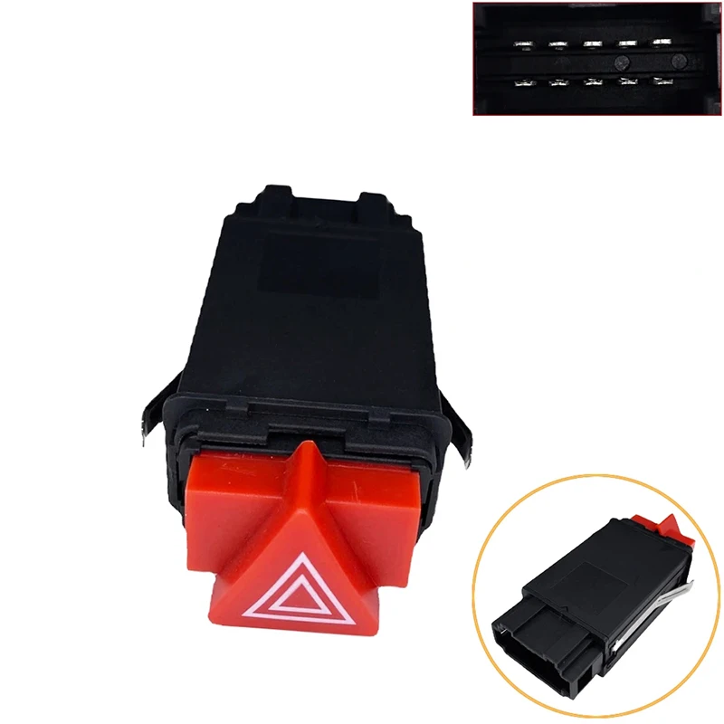 

For AUDI A3 8L1 1996 1997 1998 1999 2001 2002 2003 Warning Emergency Hazard Light Control Flasher Switch Relay Push Button