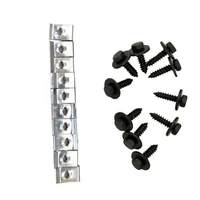 metal screw clips nut undertray 40pcs20set black silver engine high quality hot sale