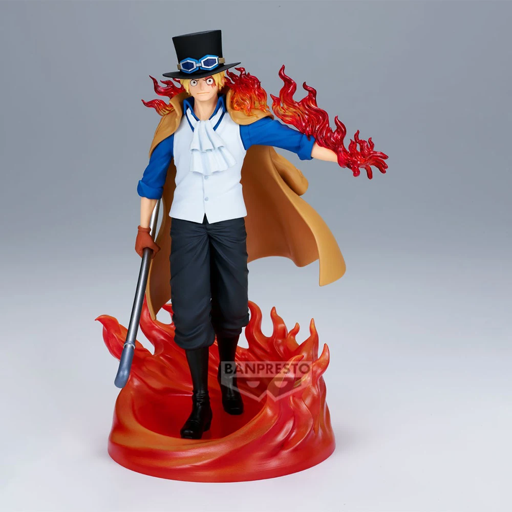 Фото Оригинал в наличии Bandai Spirits Banpresto One Piece - Sabo One Piece The Shukko Logia Аниме Фигурка Фигурка Гаражный комплект №3
