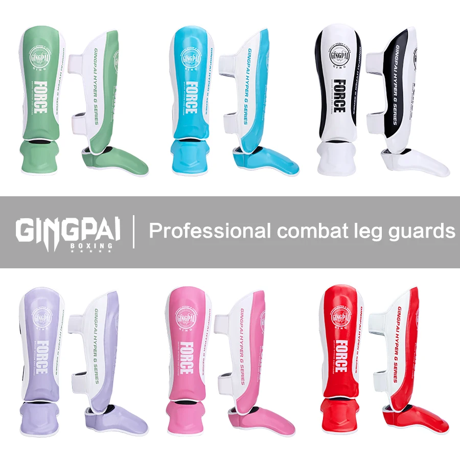 Детские защитные накладки для ММА и бокса Muay Thai на ноги утолщенные тренировки ног