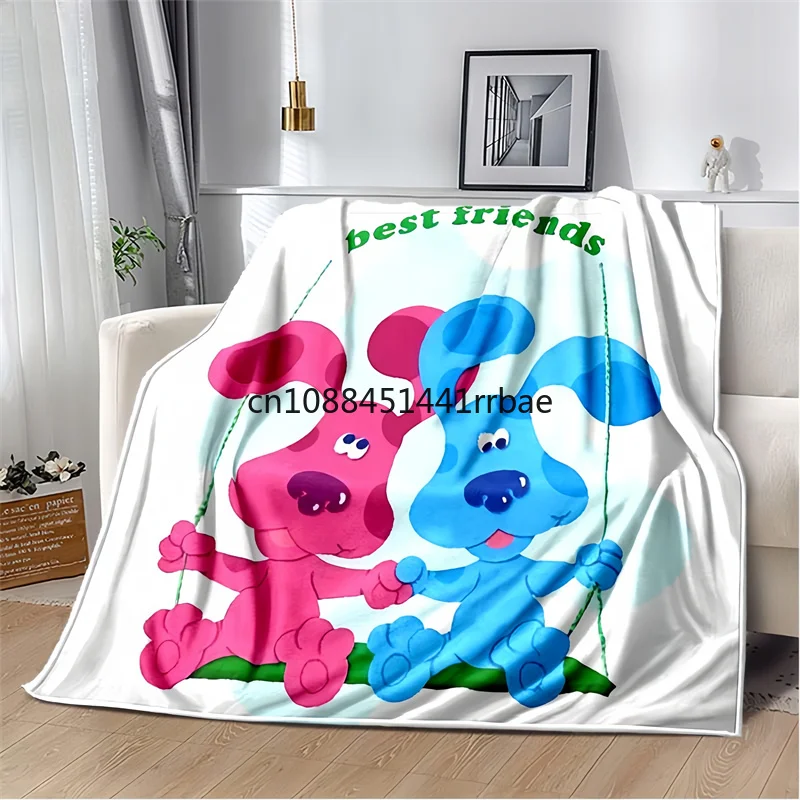 Одеяло детское Фланелевое с мультяшным принтом