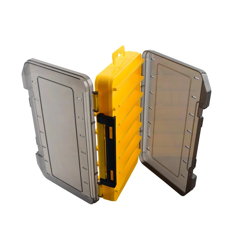 Коробка для рыболовных снастей 14 отделений аксессуары рыбалки чехол хранения