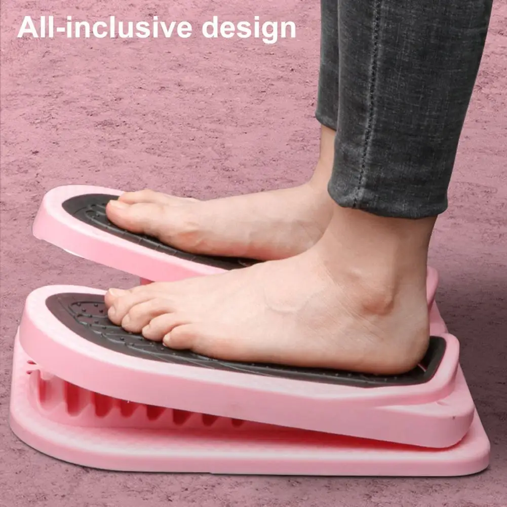 

Practical Adjustable Mini Fitness Stepper Soft Rubber Mini Stepper Household Mini Massage Stepper Equipment for Men