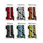 Наклейка на клюшки Rockshox Sid Smart Version, 3 шт.компл., 27,529 дюймов, наклейка на переднюю вилку горного велосипеда, водонепроницаемая наклейка, украшение