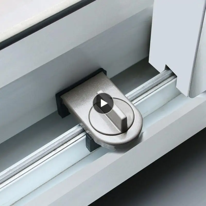 

Aluminum Alloy Sliding Door And Window Safety Lock Adjustable Security Door Locks Anti-theft Protection Lock Home Safety Latches