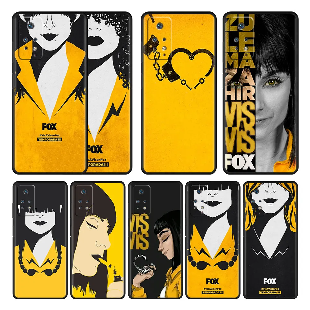 

Celular Case For Redmi Note 9C 9 10 8 9A K40 11 Pro 7 9S 9T K50 8T K40S Horror Anime Zulema Zahir Covers