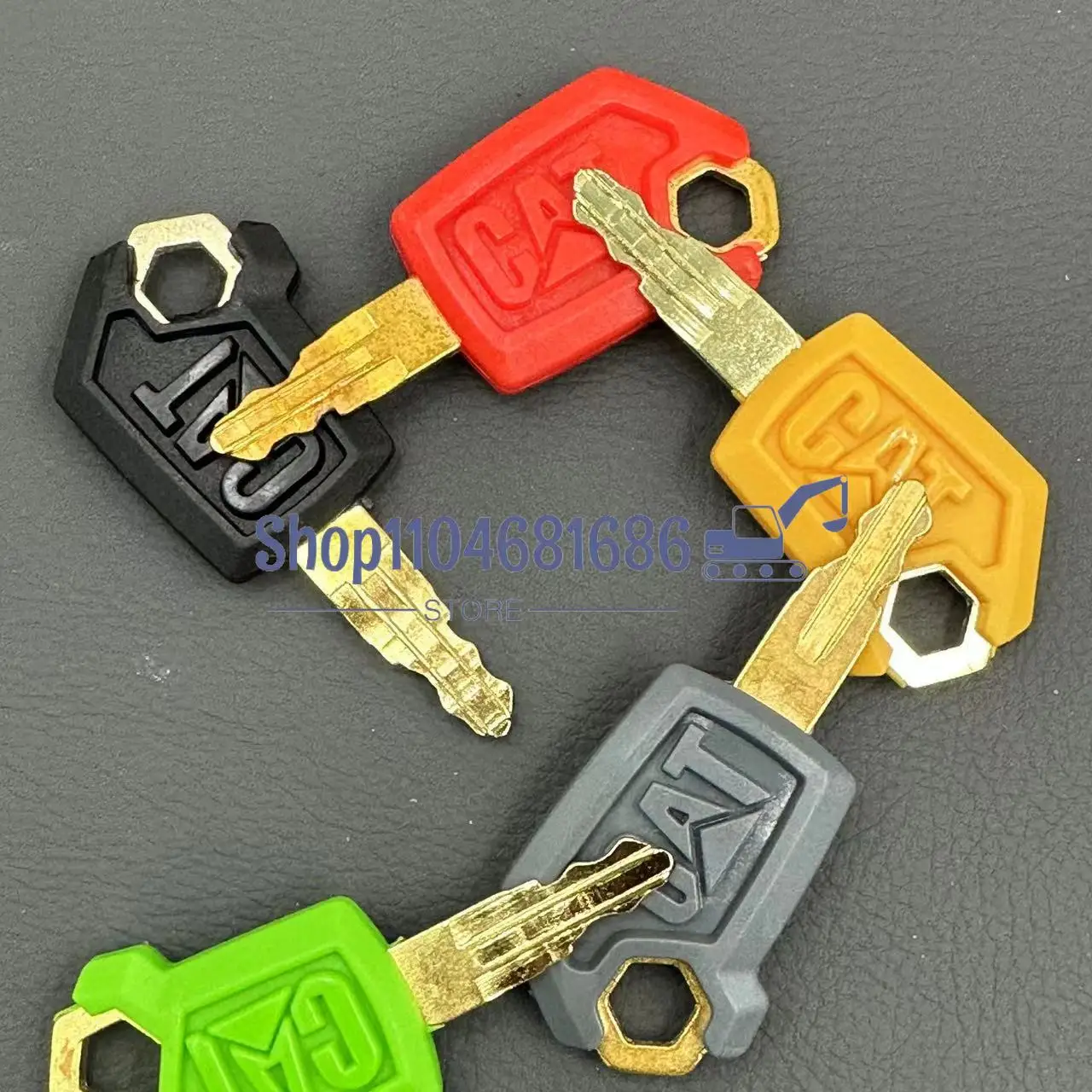 

5 шт. 5P8500 для ключа экскаватора Caterpillar Cat 305.5 306 312 320d 330 336 345 новый стартовый ключ-замок для экскаватора