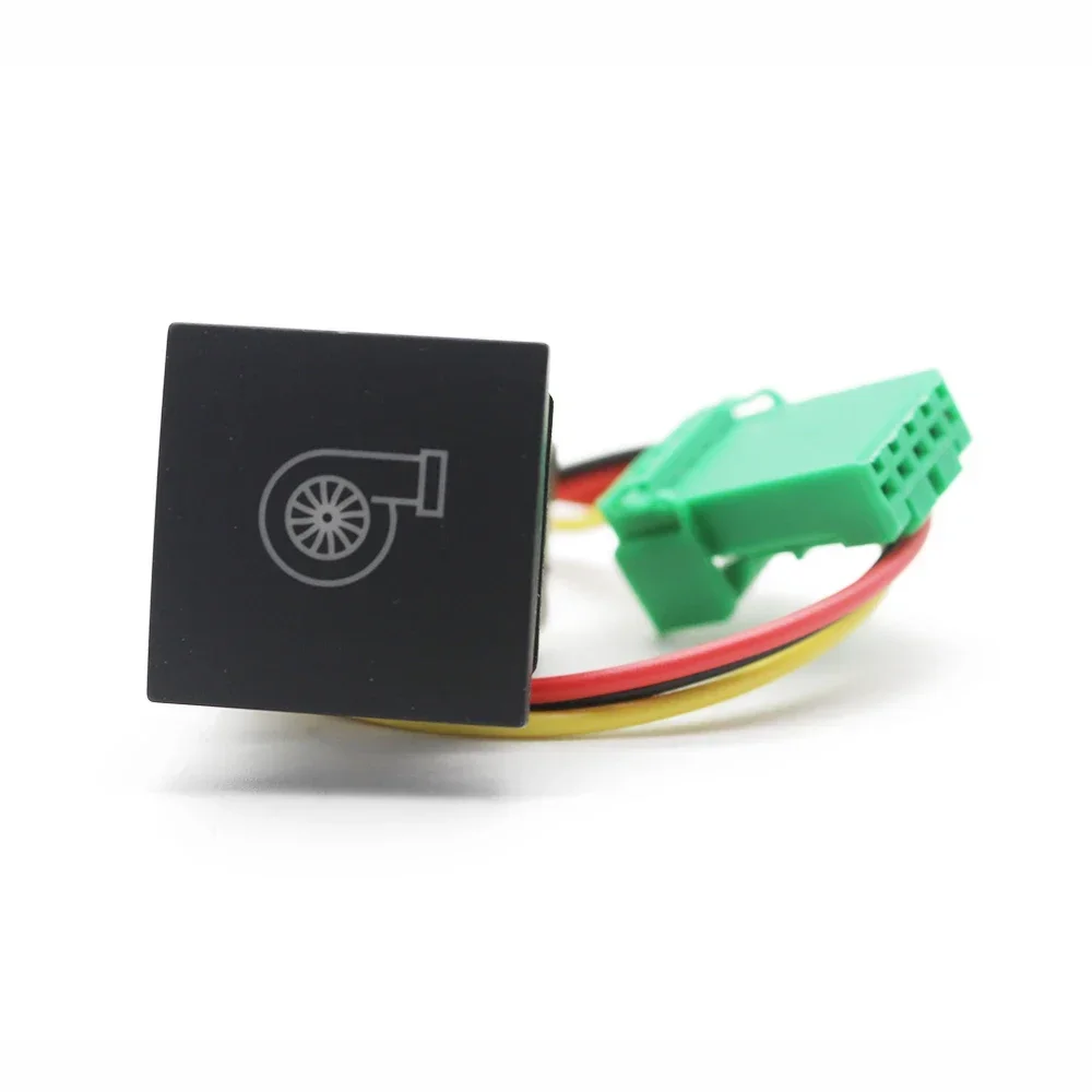 

1 шт., автомобильная зеркальная кнопка включения и выключения света для Volkswagen Golf 6 Jetta 5 MK6 EOS Scirocco