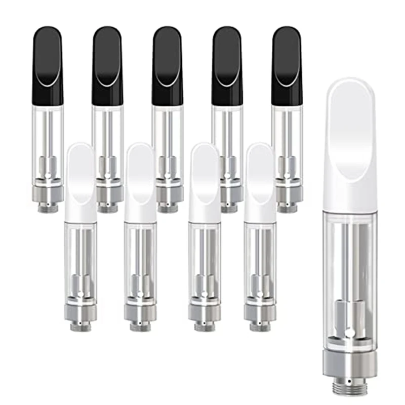 

Promotion! 10 PCS Empty Storage Cartridges For 1.0ML Glass Ceramics Easy To Fill