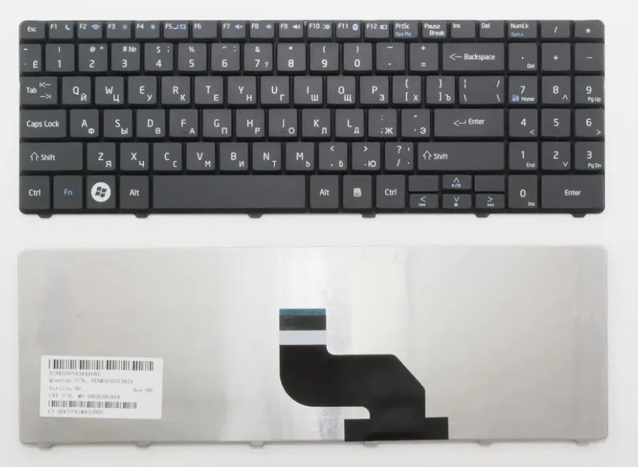 Клавиатура для MSI 0KN0 W01RU121 черная|Клавиатуры замены| |