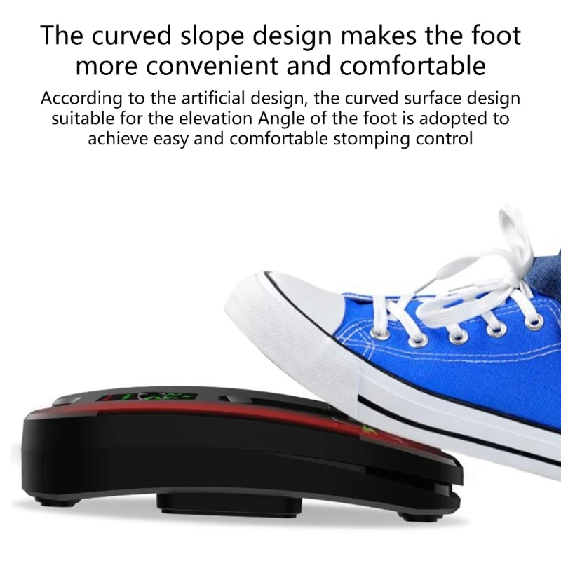 Бесшумная педаль переворачивания страниц Беспроводная ножная Двойной