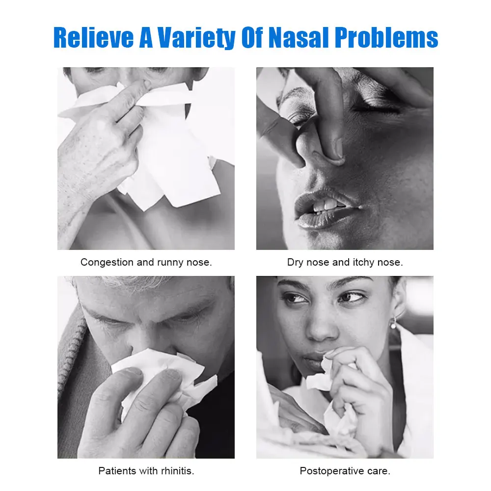 300ml or 500ml Nose Cleaner Nasal Irrigator Nasal Wash Neti Pot Avoid Allergic Rhinitis Sinusitis Cure For Adult Child Therapy images - 6