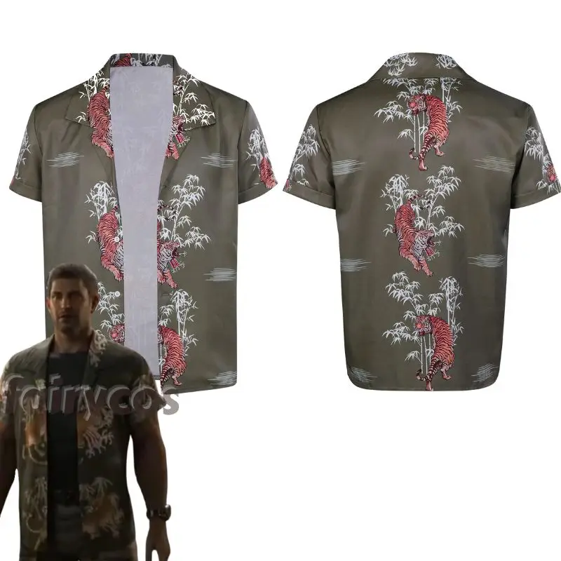 

Костюм для косплея с изображением жителя смерти биажа Криса зла, Повседневная футболка для мужчин, фантазийный костюм, костюм на Хэллоуин для взрослых