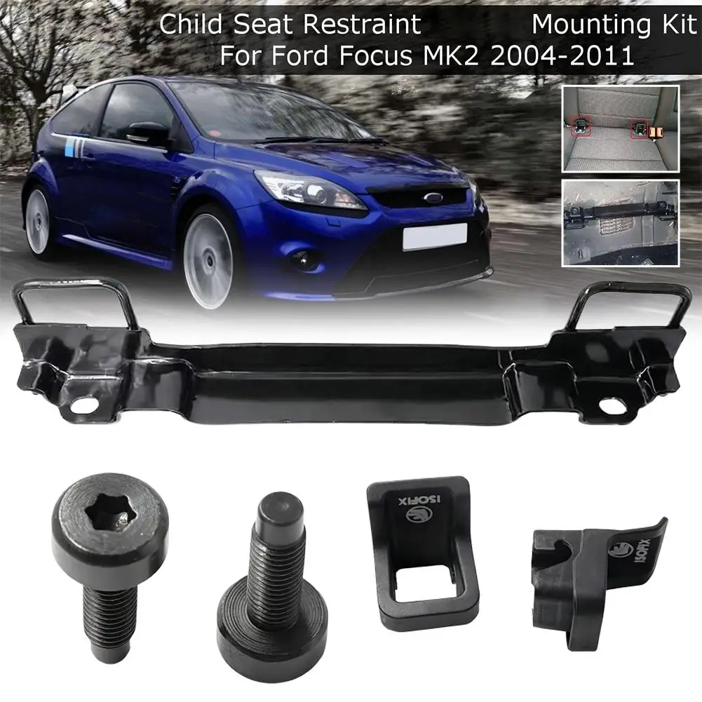 Монтажный комплект IsoFix для детского сиденья, подходит для Ford Focus MK2 2004-2011, автомобильные аксессуары Q5K1 (art.: 3920d2fed72cc) - 3920d2fed72cc