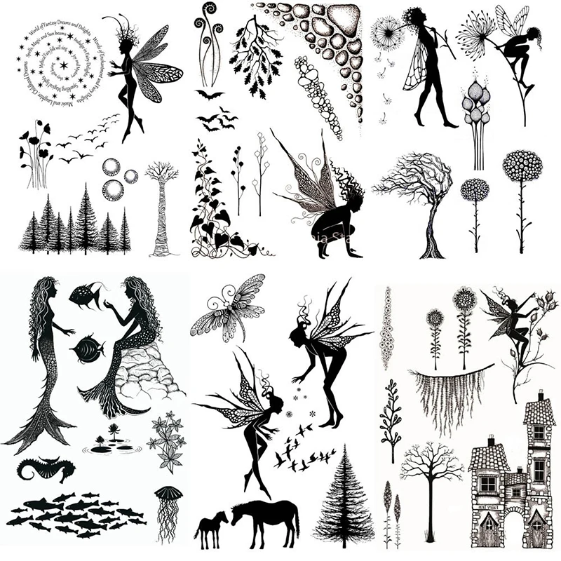 

Новинка 2022, прозрачные силиконовые штампы, печать для скрапбукинга, открыток, дневника, бумажных поделок, фотоальбомов, тиснение, украшение ...