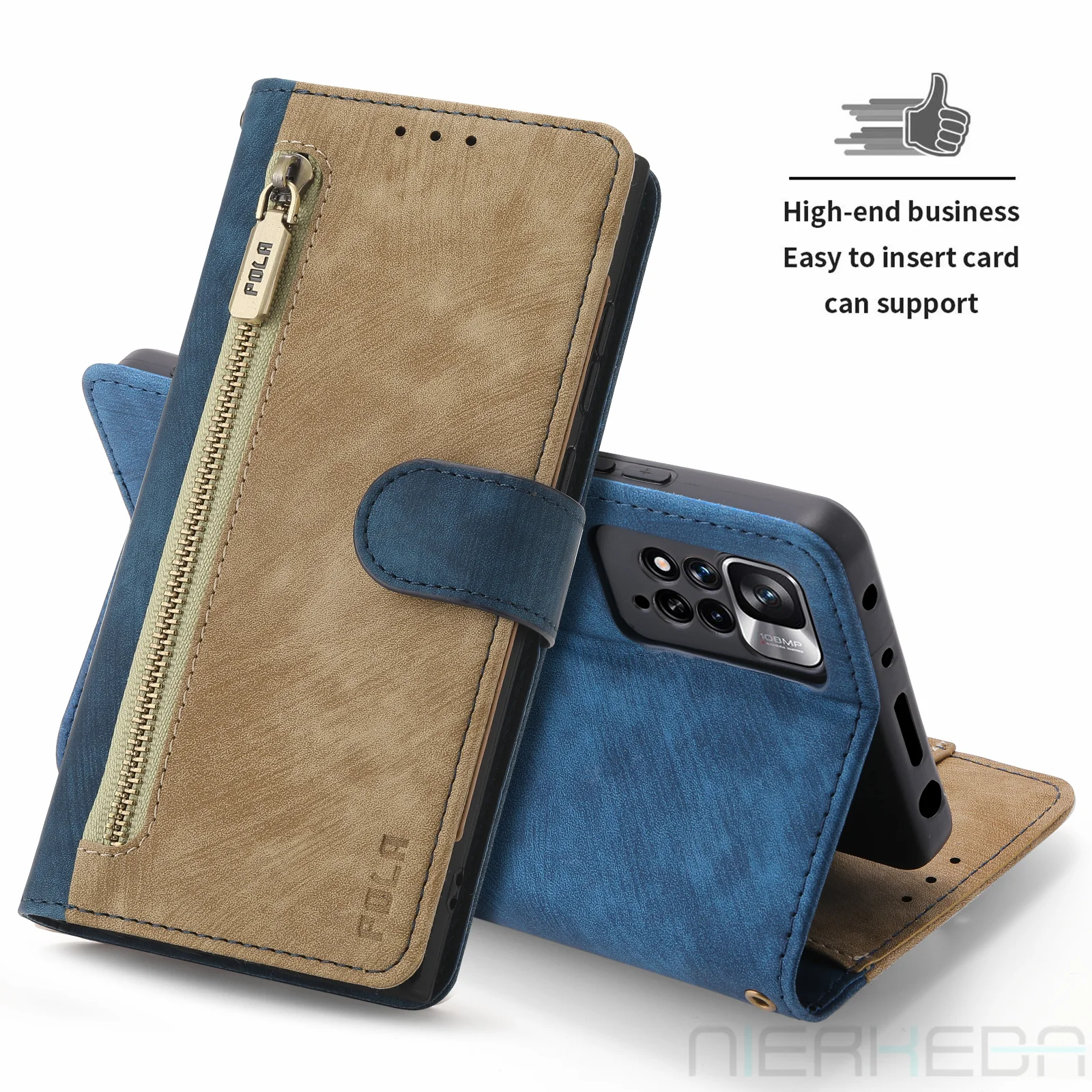 Фото Чехол-книжка на молнии для Google Pixel 7 Pro 6A 6 5G 5A 5 7Pro 6Pro №5