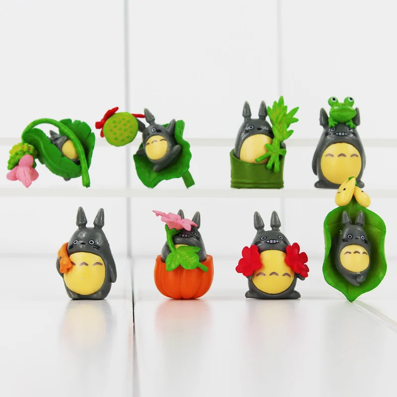 

arrival New 8pcs My neighbor Totoro Hayao Miyazaki PVC Figure free shipping