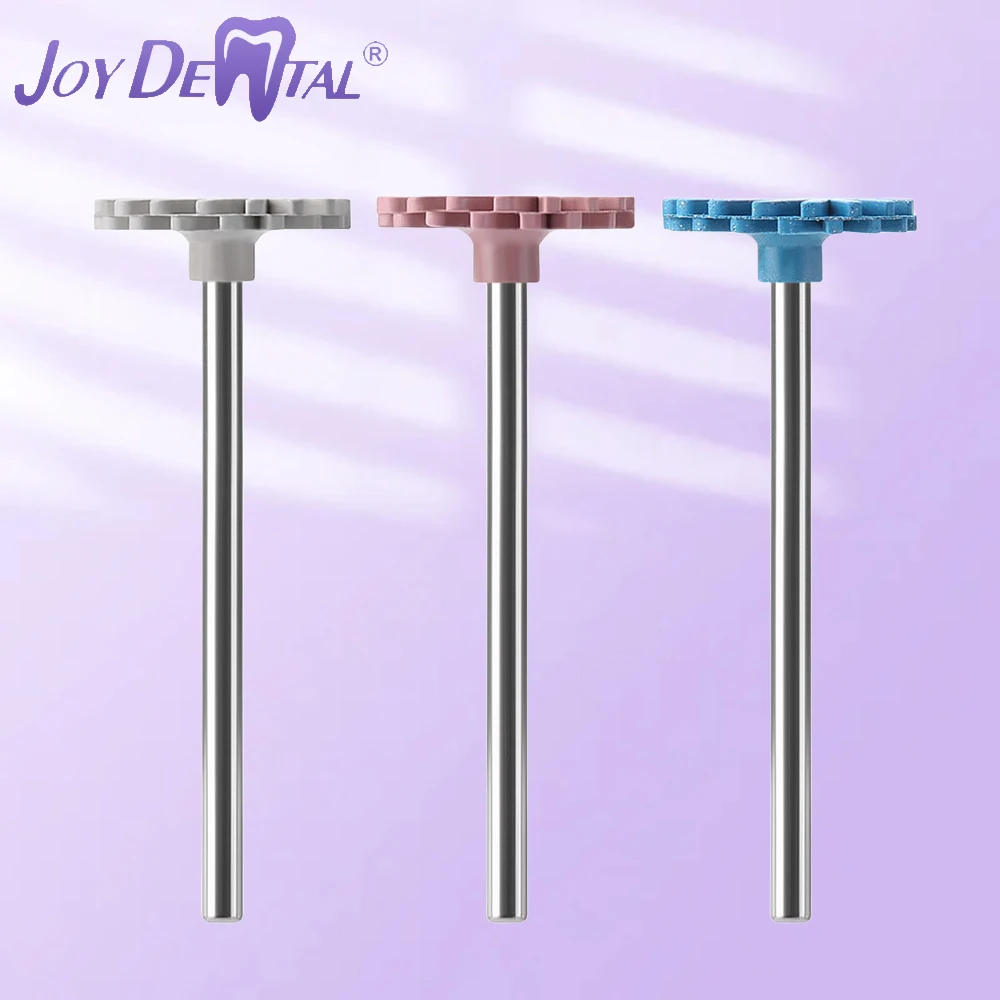 

JOY DENTAL Composite Polishing Disc 14mm Wheel Applicable on Composite/Ceramic/Zirconia 3 Pcs/Box