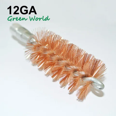 Green World 3 шт./лот .50cal-12ga Щетка для отверстия из люминофорной бронзы, щетка для чистки пистолета