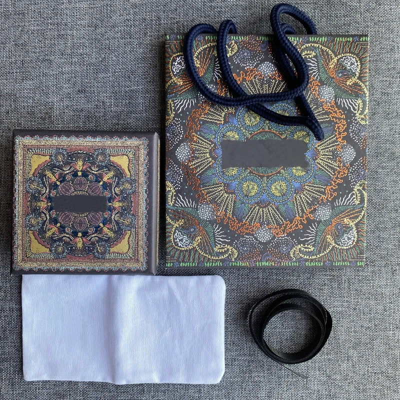 5pcs Suit P S D T Bracelet Ring Different Original Gift Jewelry Box Set Velvet Paper Bag Pouch Necklace Earrings Charm Package - купить по