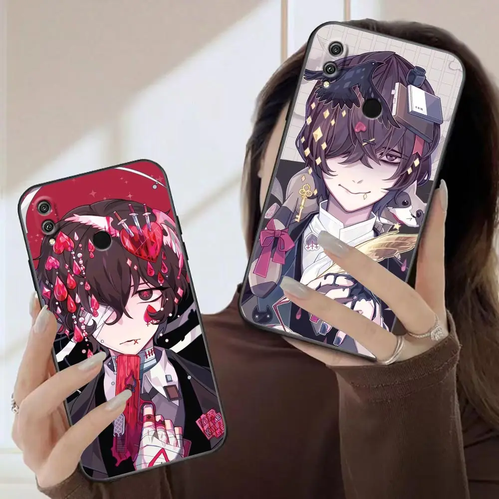 

Japan Anime Cute Dazai Osamu Stray Dogs Case For Honor 60SE 50 30i 30 Youth 20s 20e 20 10 9x 9a 9c 9s 8s 8x x8 Lite Pro 5G Cover