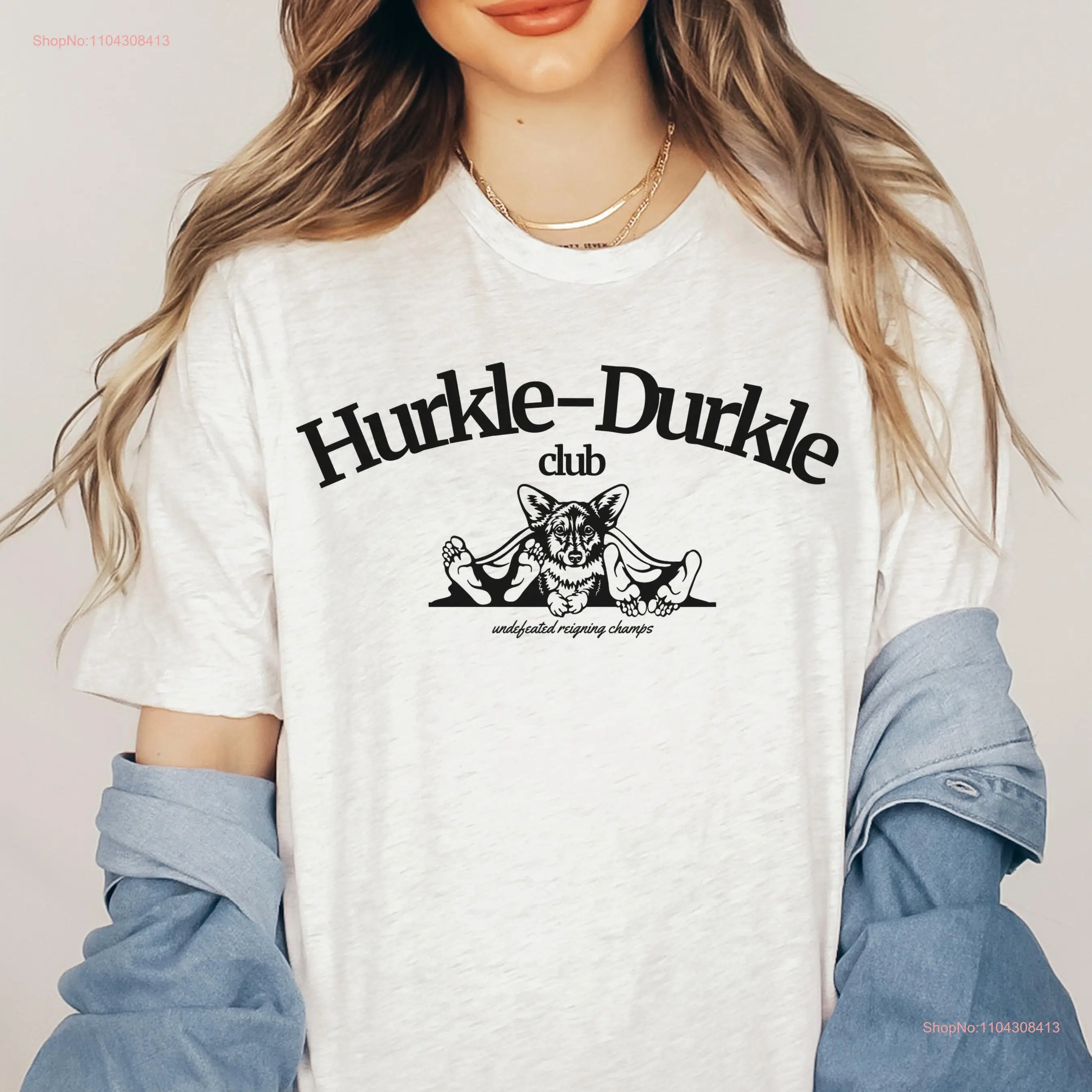 Corgi Hurkle Durkle Club Mom Scottish Slang Stay in Bed Забавная футболка Gaelic Lover Dog Cuddles с длинными или