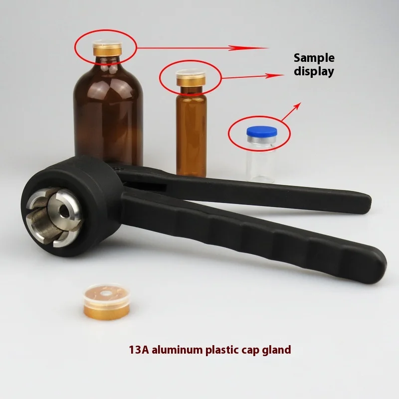 

Уплотнитель для стеклянных бутылок, ручной щипцы для флаконов, ручные плоскогубцы для обжима откидных крышек 13 мм/15 мм/20 мм для алюминиевых пластиковых колпачков