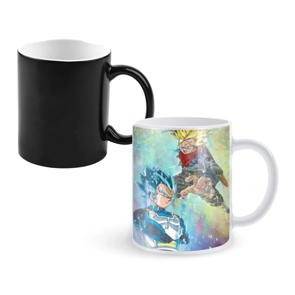 

Anime-Dragon-Ball-Z-Son-Goku-Creative Ceramic Coffee Mugs Heat Color Changing Milk Tea Cup ColorCup for Birthday Gifts