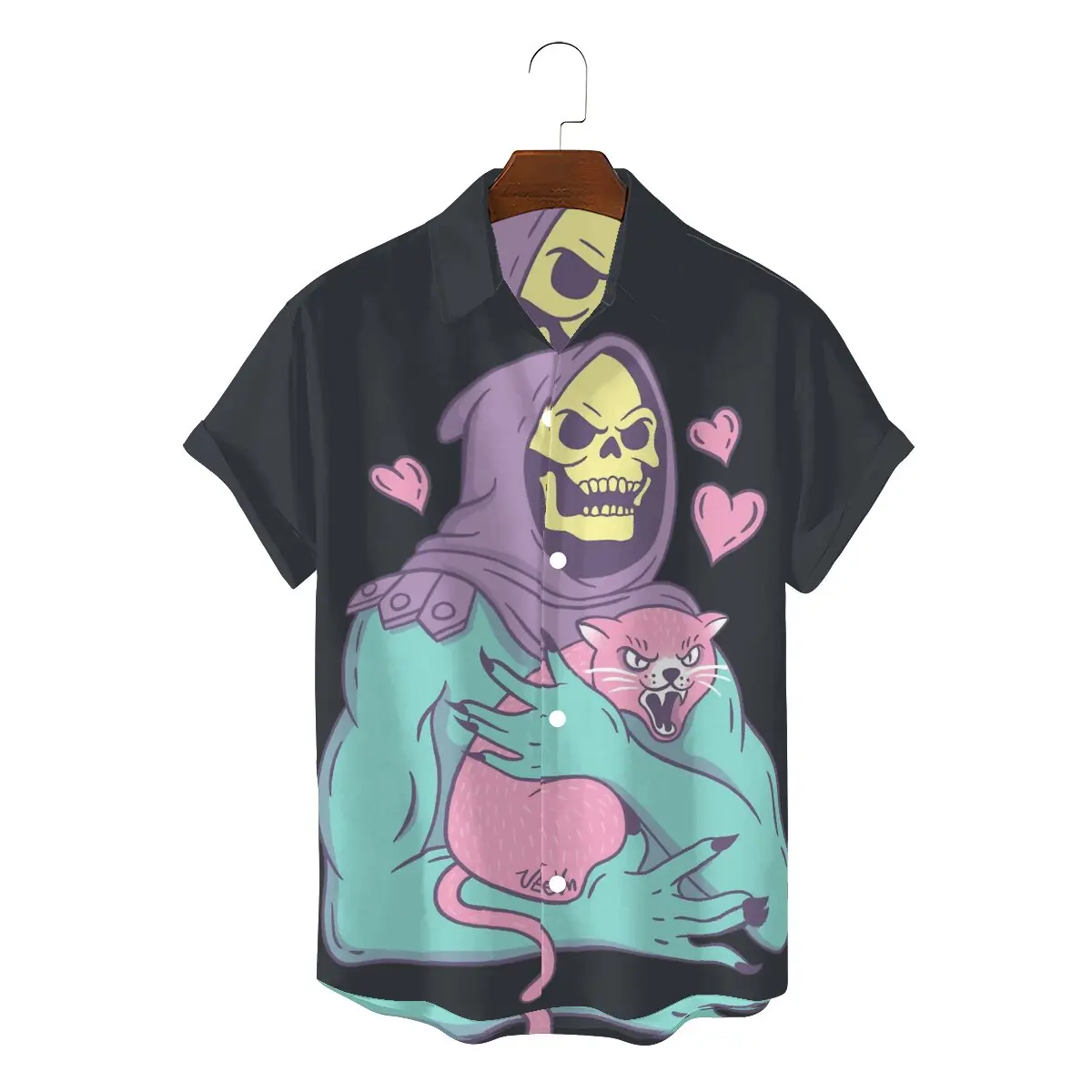 

He-Man and the Masters of the Universe Men's Shirts Skeletor's Cat Fashion 3D Shirt Original Sweatshirts New Trend