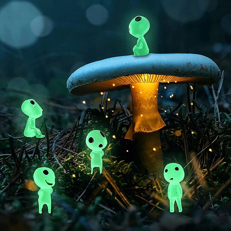 

Luminous Tree Elves Spirit Princess Micro Landscape Ornament Outdoor Glowing