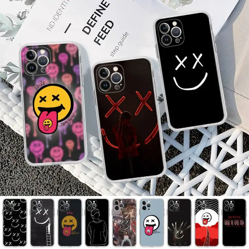 

L-Louis-W-William T-Tomlinson Phone Case For iPhone 14 11 12 13 Mini Pro XS Max 6 7 8 Plus X XR SE 2020 Funda
