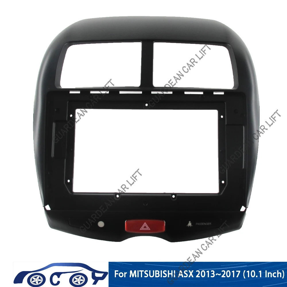 Автомобильный радиоприемник 2 Din 10,1 дюйма, установка DVD GPS mp5, пластиковая панель Fascia Для MITSUBISHI ASX 2013 ~ 2017, комплект крепления для приборной панели
