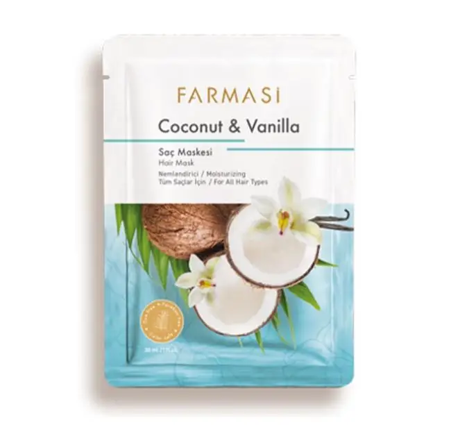 

Farmasi coconut & vanilla hair mask 30 Ml