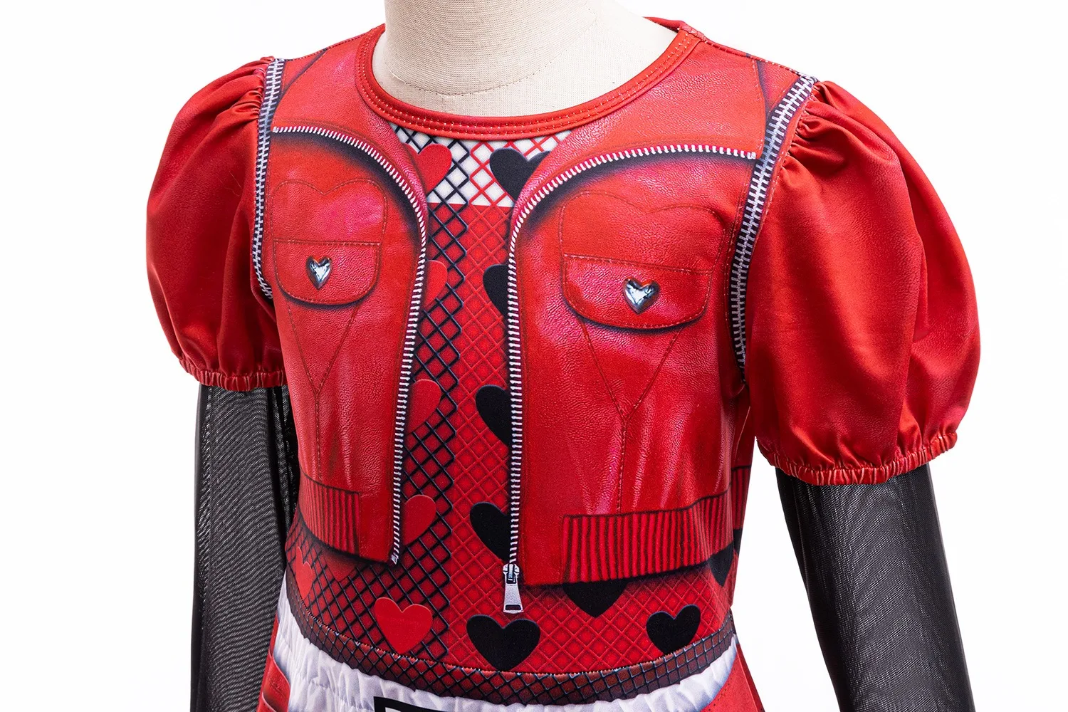 Костюм для косплея Bridget девочек красный костюм D-Descendants 4 детское маскировочное