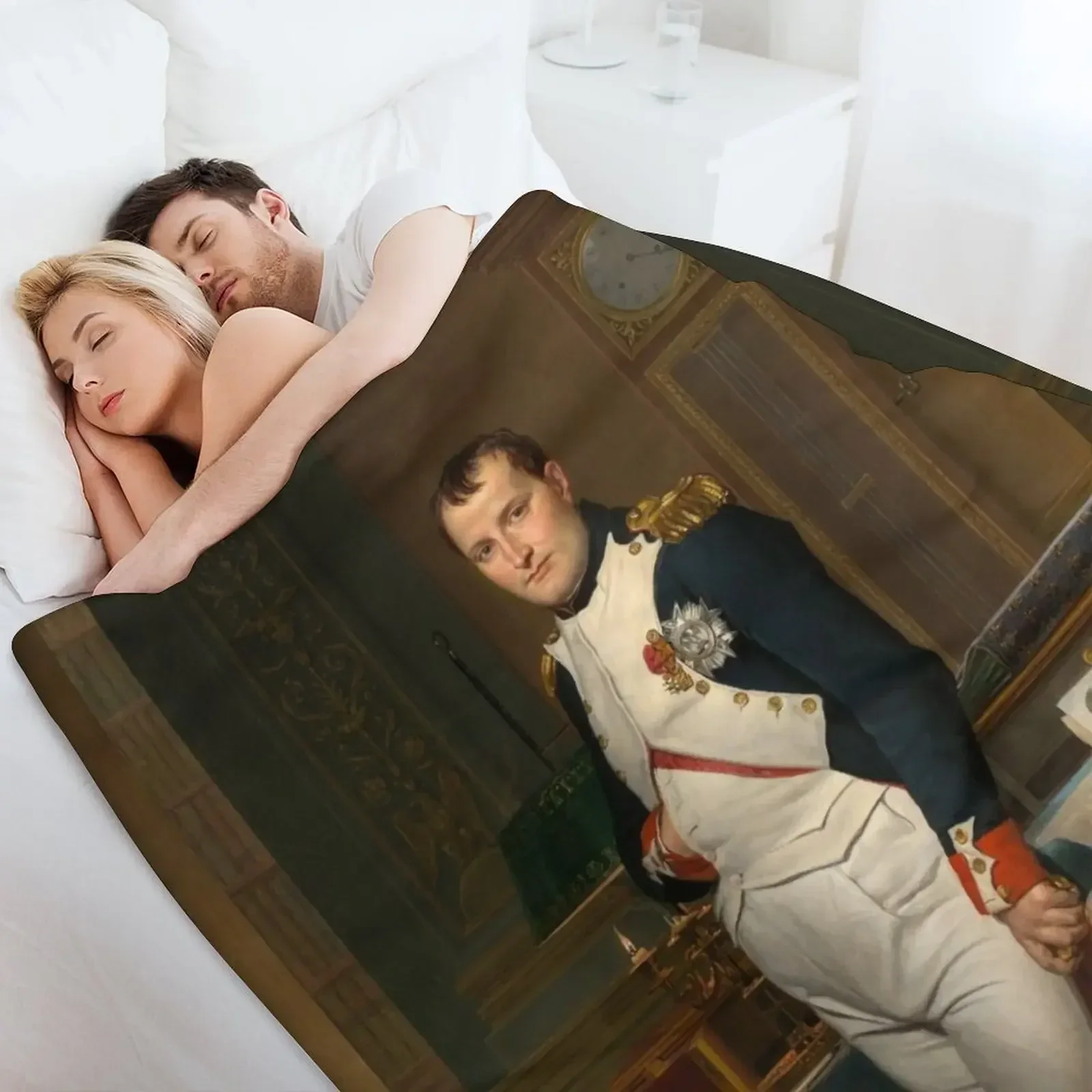 Фланелевое одеяло The Emperor Napoleon by Jacques-Louis David