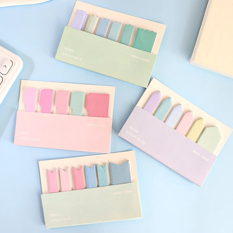 

4pcs Post-It Sticky,N-Times Index Sticky,480sheets Sticky Note,Can Write List Mark Small Bookmarks,Education & Office Supplies