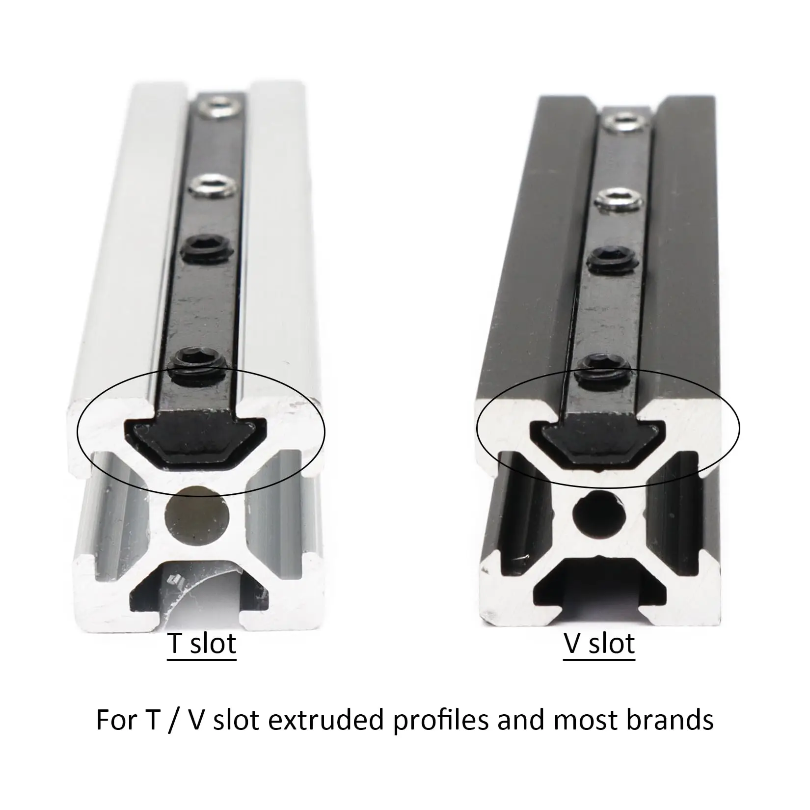Прямой коннектор алюминиевый профиль европейского стандарта Соединительный