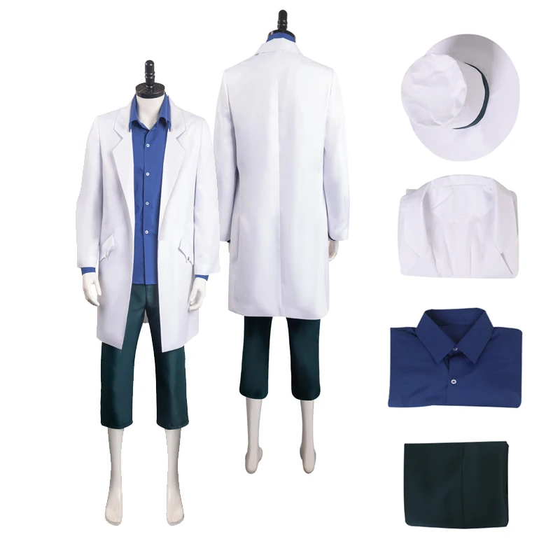 

Костюм для косплея Nasiens из аниме «Семь смертных грехов», пальто, брюки, шапка, наряды на Хэллоуин, карнавал, Мужская одежда для ролевой маскир...