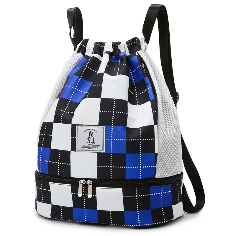 

Waterproof Travel Backpack Women Overnight Bag Duffel Spend The Night Bag Duffel Shoes Organizer Bag Plaid Backpack Weekend Bag
