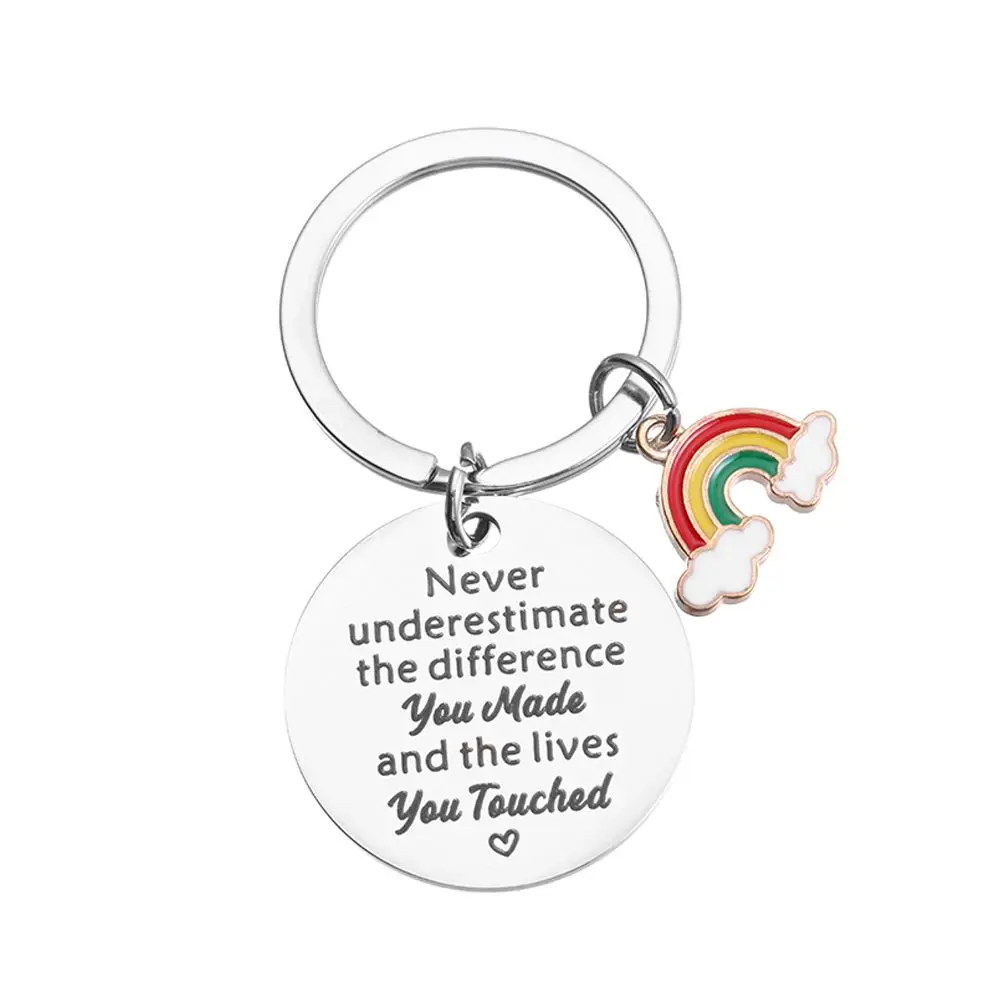 

Love Gifts Women Dad Nursery Men Thank you Keyring Teacher Keychain