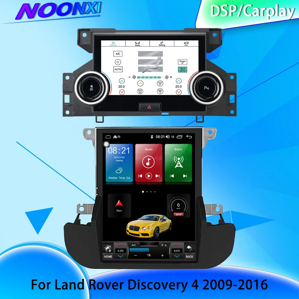 

For Land Rover Discovery 4 Air Conditioning Panel 2010-2016 Control Touch LCD Screen 7 Inch AC Board Air Condition