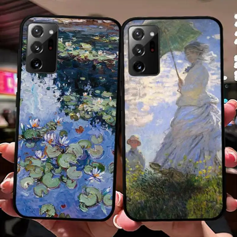 

Monet Oil Painting artwork Phone Case for Samsung Note 5 7 8 9 10 20 pro plus lite ultra A21 12 72