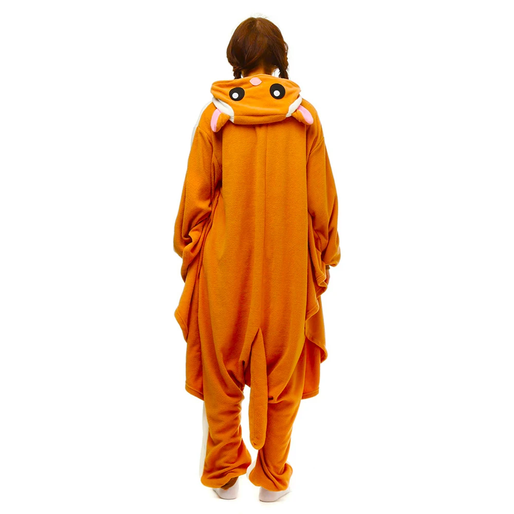 Adult Fleece Kigurumi Women Cartoon Animal Onesies Cosplay Pajama Set Men Halloween Carnival Party Jumpsuit One-Piece Pyjamas