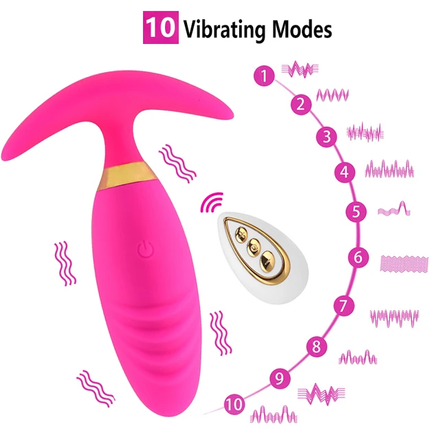 Vibrating Egg Sex 10 Speeds Toys Vibrator For Women Jump Eggs Wireless Remote Anal Butt Plug Clitoris Stimulation Adult Products 3