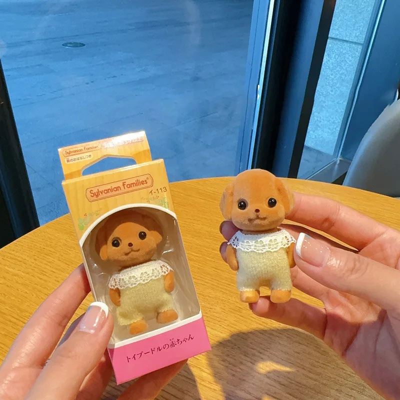 Сильванские Семейные Аниме-фигурки Детская Серия Декоративная Модель Подвеска