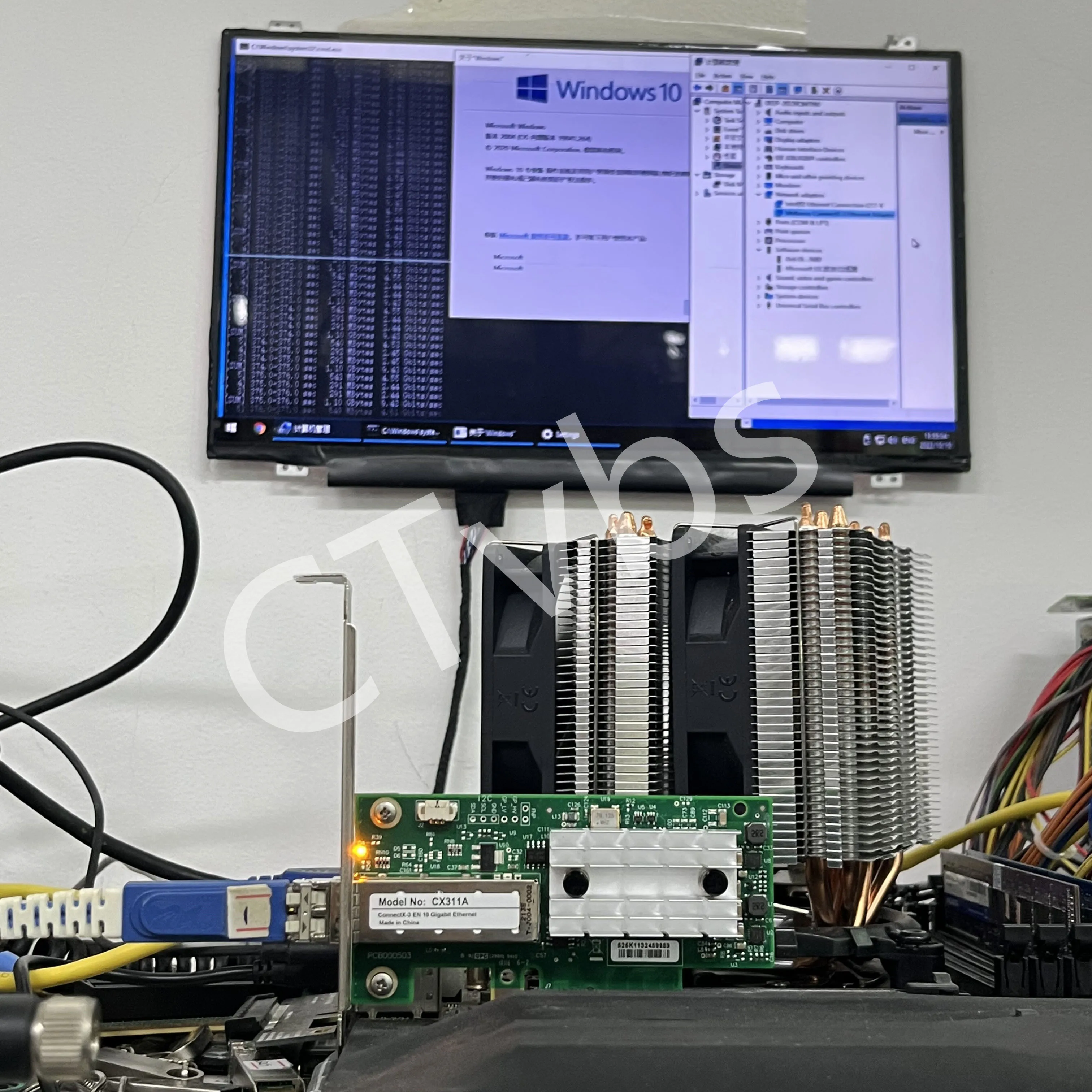 MCX311A-XCAT CX311A ConnectX-3 EN 10G Ethernet 10GbE SFP+ PCIe NIC Adapter Network Adapter High Profile For Mellanox